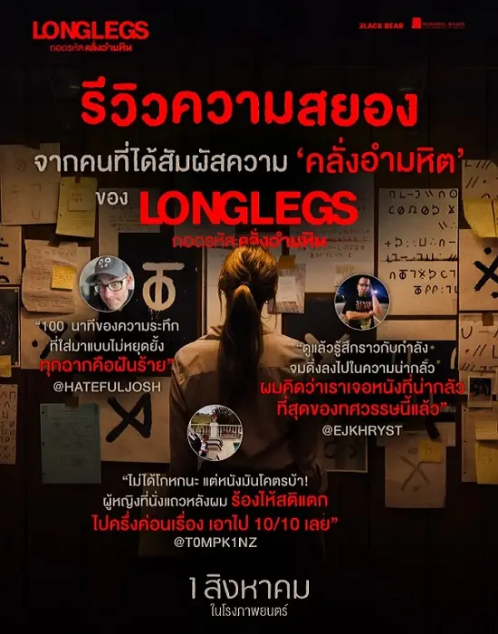 Longlegs (2024) ถอดรหัสคลั่งอำมหิต